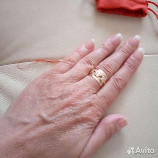 Кольцо золото коллекционное 583* СССР