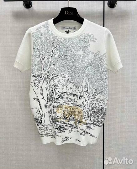 Футболка трикотажная Dior