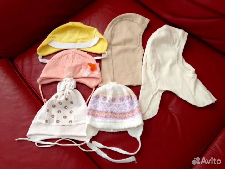 Шапочки 42, 44 размер