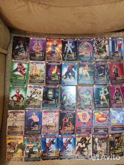 Карточки человек паук