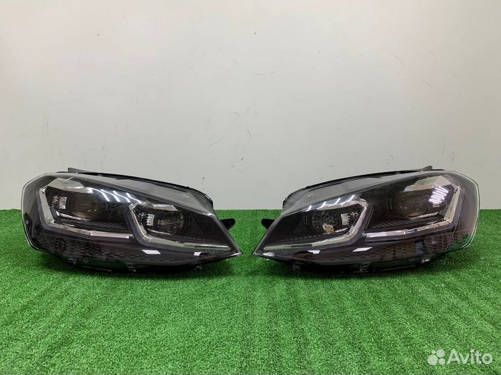 Фары LED Volkswagen golf 7 в стиле 7.5 дорестайлин