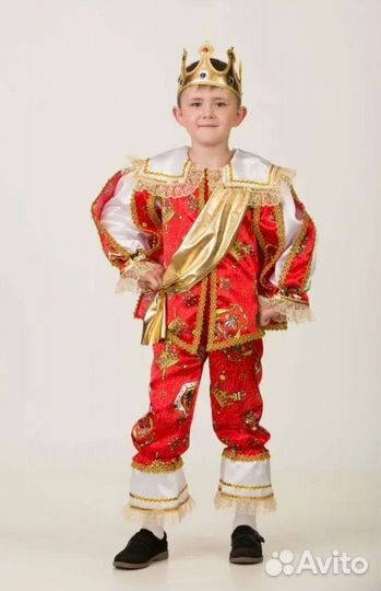 Костюм новогодний принца короля герцога