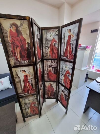 Ширма для салона красоты