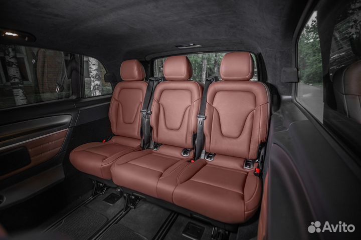 Перетяжка сидений Mercedes V-class как на фото