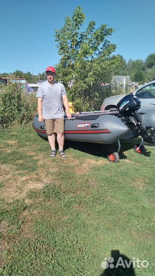 Надувная лодка пвх нднд с мотором