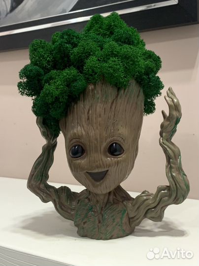 Грут. Мох. Статуэтка. Подарок