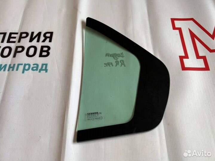 Форточка двери задняя правая Renault Logan II 1.6