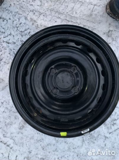 Диск штампованный r15 Nissan Tiida с запаски