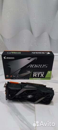 Видеокарта RTX 2070 Super Gigabyte aorus 8 gb