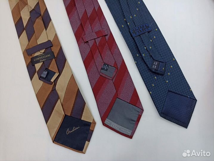 Галстук мужской шелковый, платок нагрудный паше