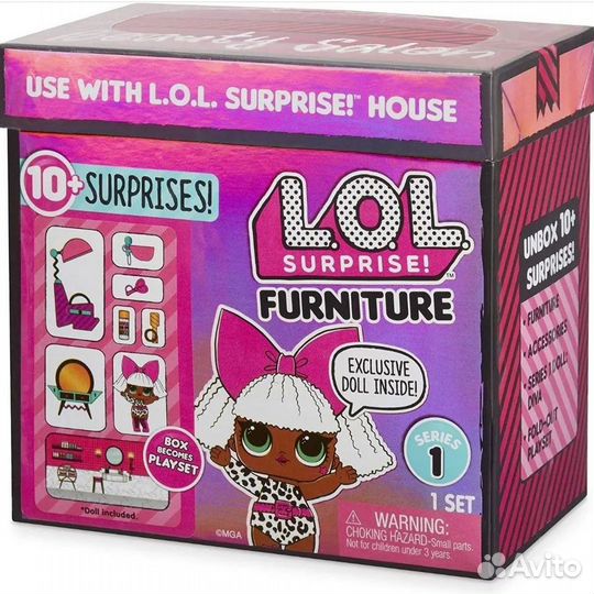 Lol surprise furniture Diva Дива с мебелью США