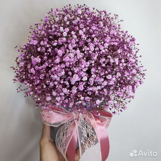 Цветы в коробке 300