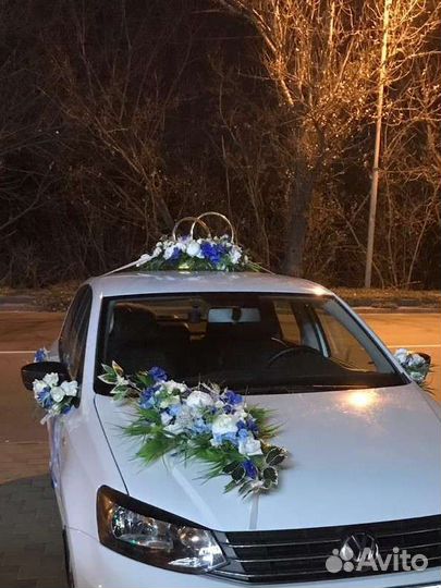Свадебное украшение для автомобиля