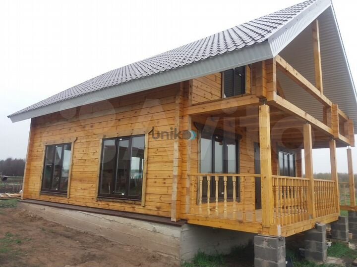 Дом 110 м² на участке 9 сот.