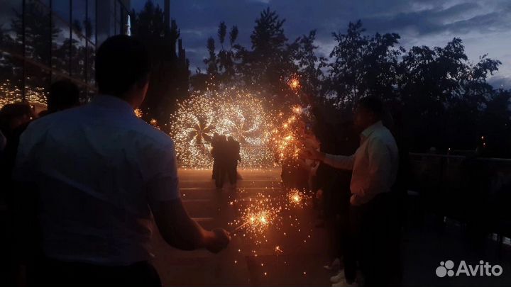 Огненное шоу/ вертушки/ огненное сердце