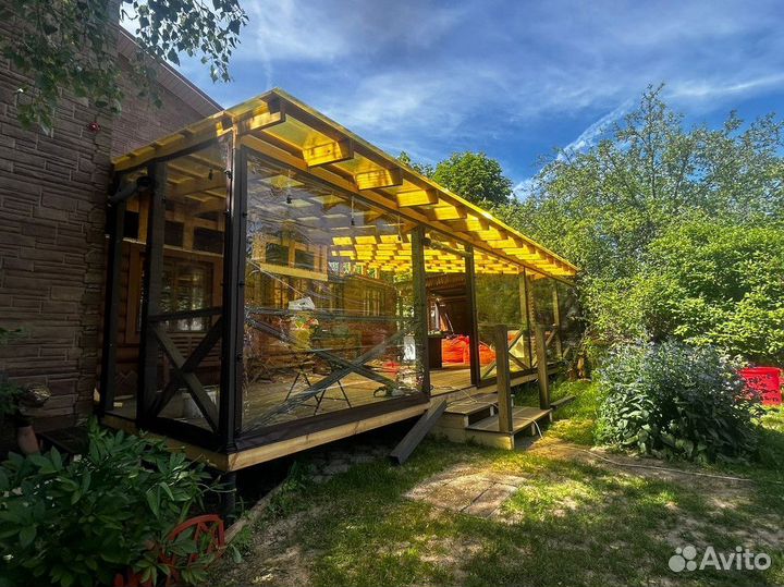 Мягкие окна по вашим размерам прозрачные