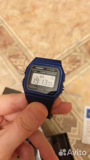 Часы Casio Collection F-91WM-2A оригинал, новые