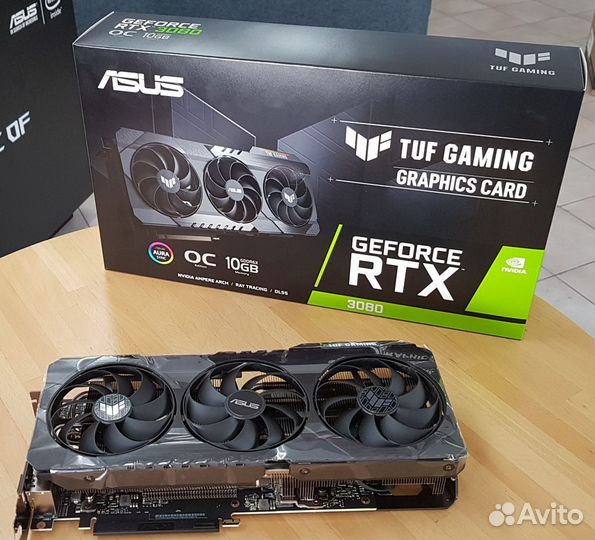 Видеокарта asus GeForce RTX 3080 TUF Gaming