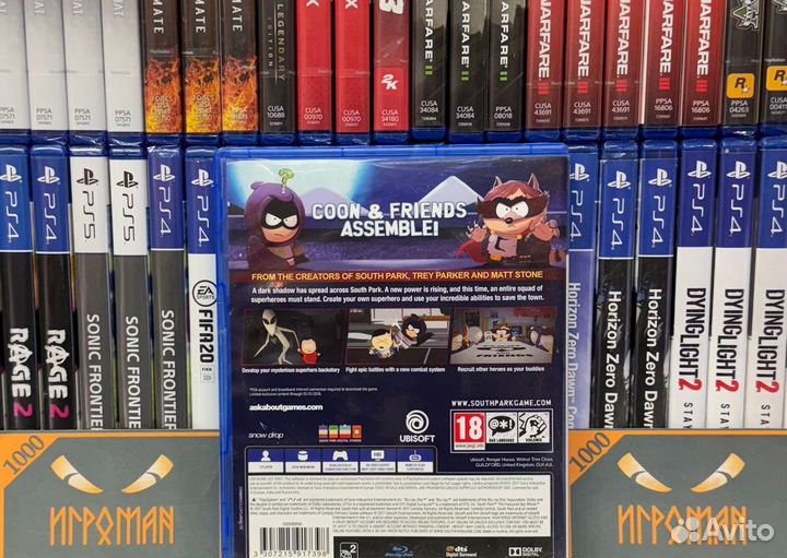 Игры PS4 South Park The Fractured but Whole