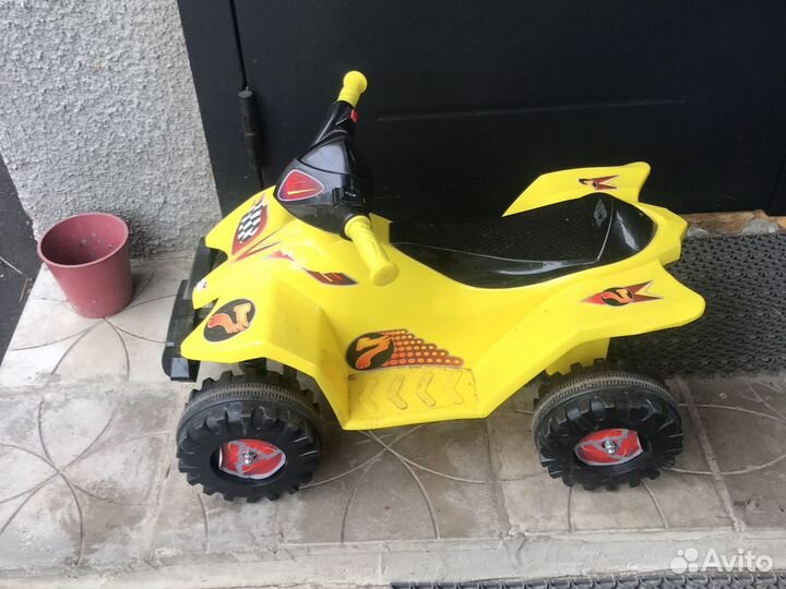 Детский квадроцикл бу электрический