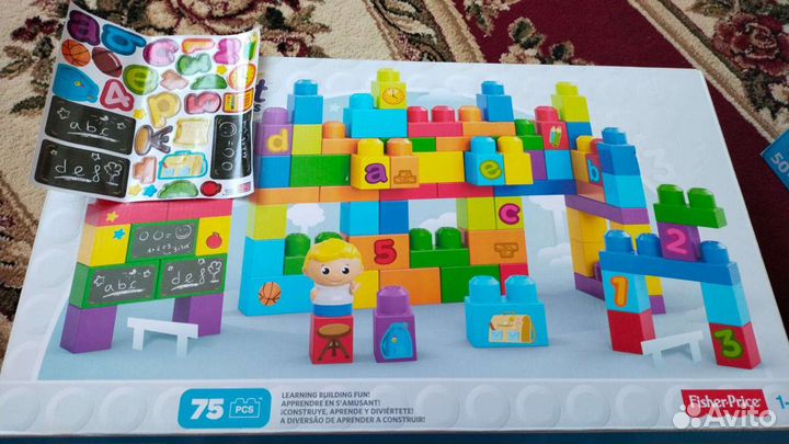 MegaBloks 2 (два) Конструктора развивающие