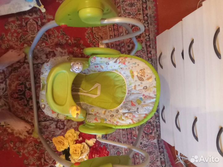 Детские электронные качели