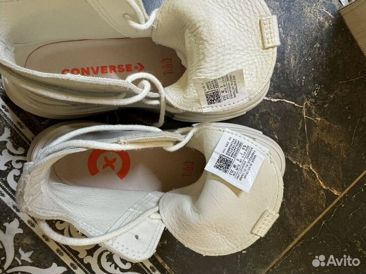 Кеды converse на высокой подошве