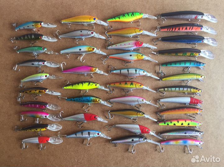 Воблеры 40 штук