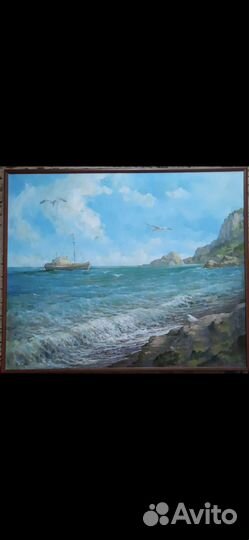 Картина маслом на холсте пейзаж