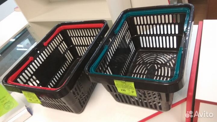 Корзина для покупателей усиленная, rock