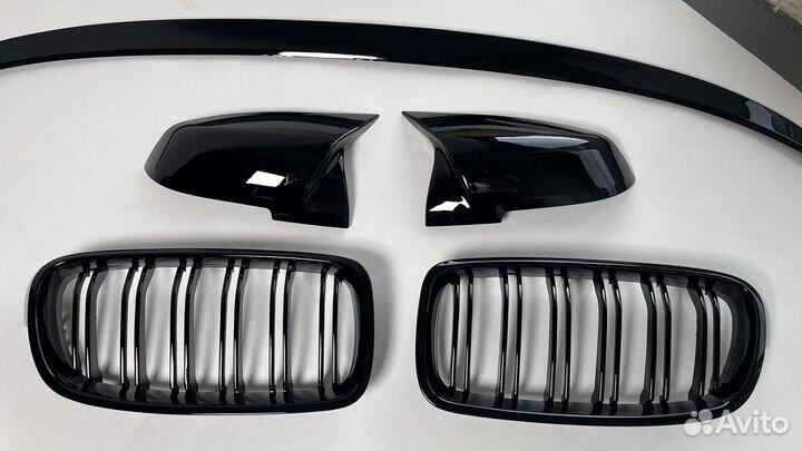 Спойлер+зеркала комплект M Perfomance BMW f30