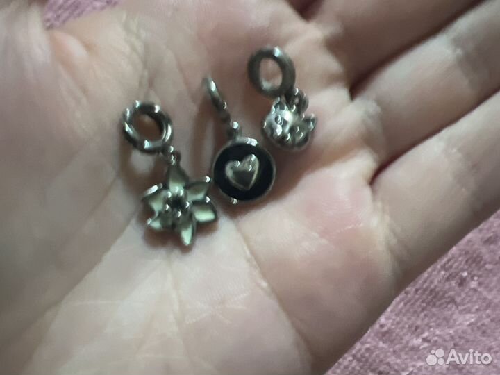 Браслет pandora вместе с шармами