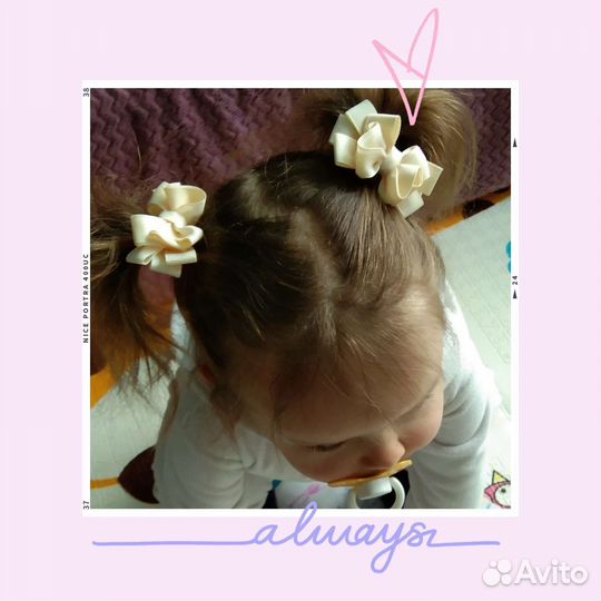 Бантики для волос