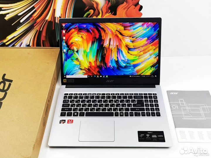 Мощный новый Ryzen 5 8Gb DDR4 Fullhd vega 8 SSD