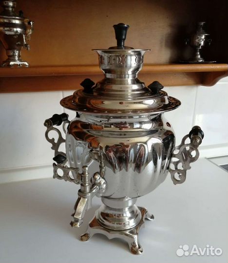 Самовар СССР для интерьера