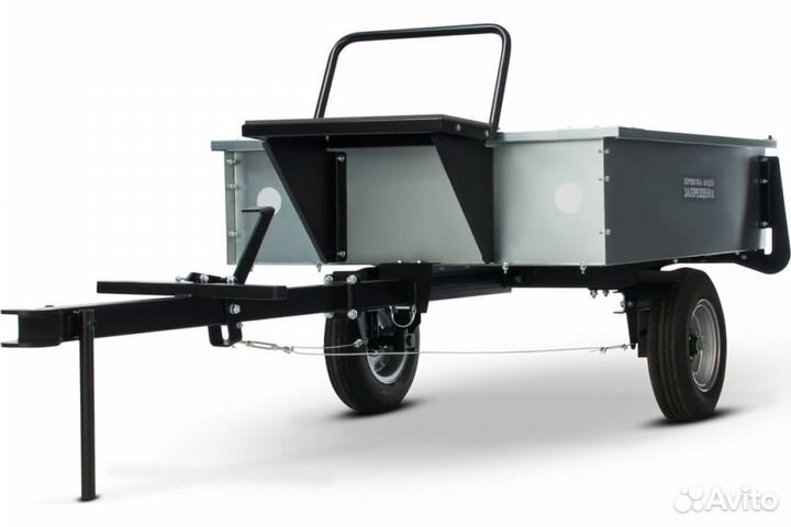 Прицеп для мотоблока тпм-500-1 про оцинкованный