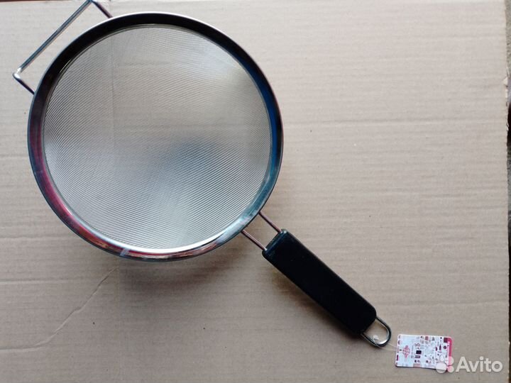 Сито металлическое с ручкой, 25 см