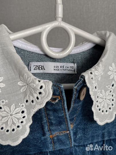 Платье zara на 3-4 года