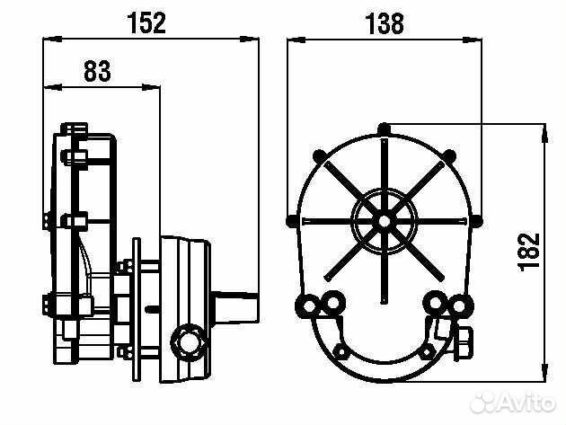 Рулевой редуктор SG 01 Италия