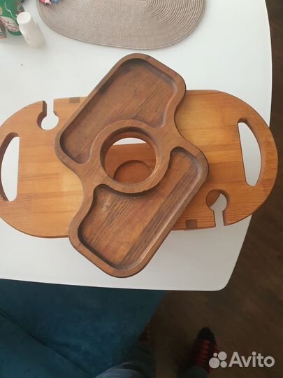 Винный столик менажница