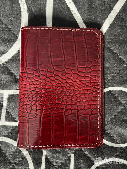 Обложка для паспорта натуральная кожа