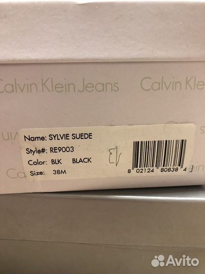 Ботинки женские 38 размер, Calvin Klein