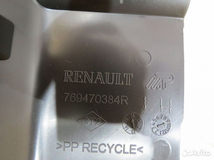 Обшивка багажника задняя левая Renault Sandero 2