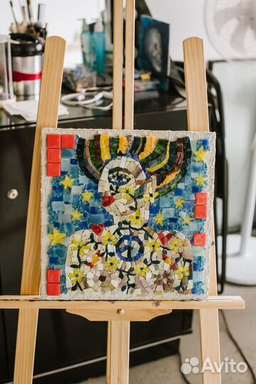 Интерьерная картина-мозаика из смальты