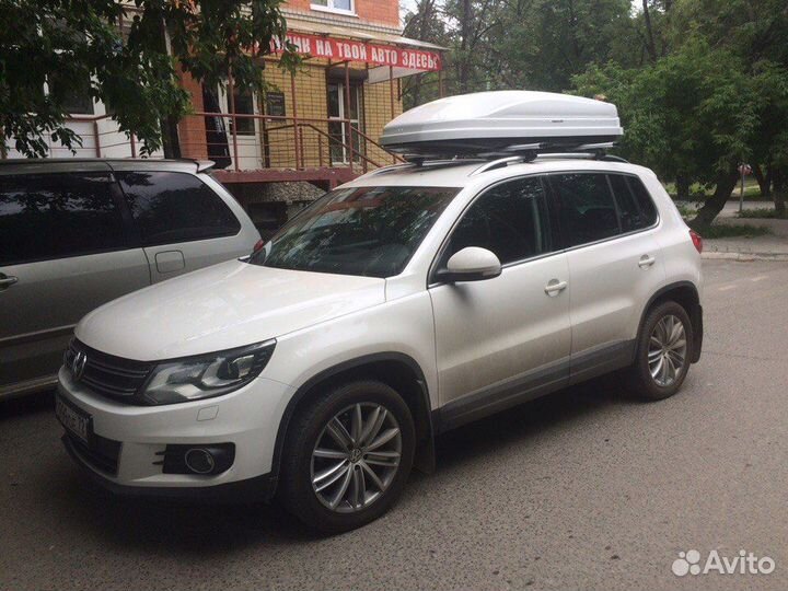Автобокс багажник на крышу Volkswagen Tiguan