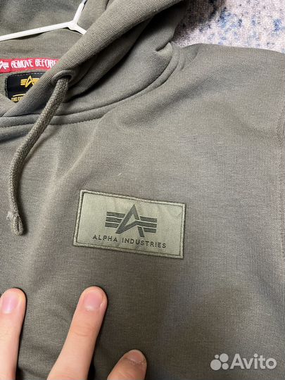 Худи alpha industries