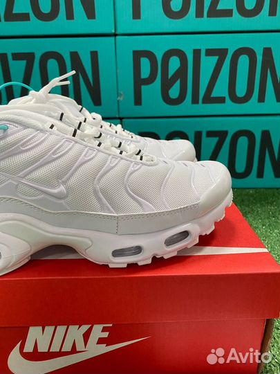 Nike Air Max Tn Plus White Белые Оригинал Poizon