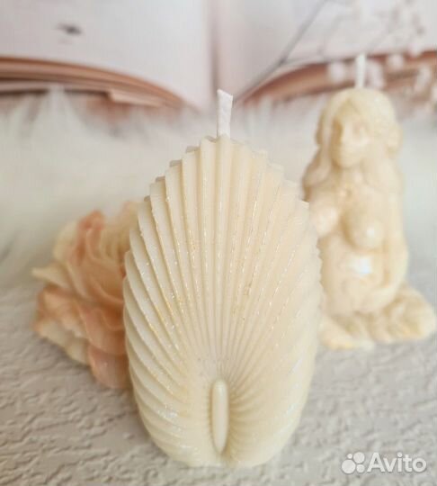 Набор Свечей Богиня Гайя+Женская свеча+лотос