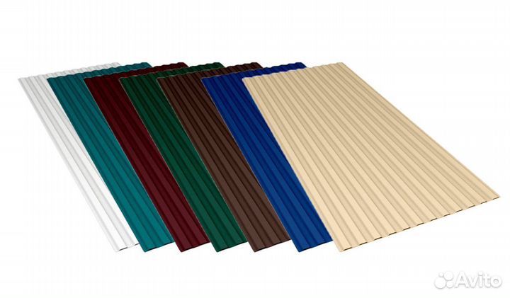 Профнастил окрашенный