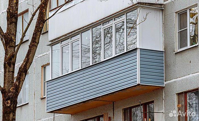 Остекление балкона, лоджии